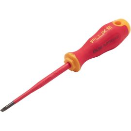 INSULATED SLOTTED SCREWDRIVER 5/32X4IN 4MM X 100 MM 1000V