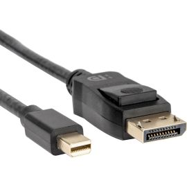 MINI DISPLAYPORT 1.2V TO DISPLAYPORT CABLE- 3 PACK- BLACK