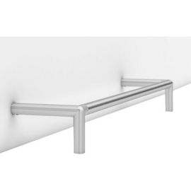 ADA RAIL SYSTEM ONE 72IN 6 FRONT RAIL SATIN STAINLESS