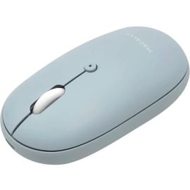 BLUE RECHARGEABLE BLUETOOTH MOUSE WRLS SMOOTH OPTICAL MAC & PC