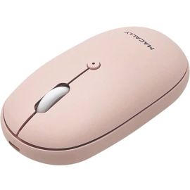 PINK RECHARGEABLE BLUETOOTH MOUSE WRLS SMOOTH OPTICAL MAC & PC