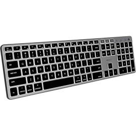 BACKLIT BLUETOOTH MAC KEYBOARD RECHARGEABLE SPACE GREY KEYBOARD