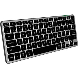 BACKLIT BLUETOOTH SMALL KEYB RECHARGEABLE COMPACT SPACE GRAY