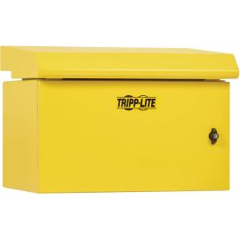 INDUSTRIAL WALLMOUNT RACK 6U ENCLOSURE 16.5IN NEMA 3R YELLOW