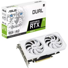 DUAL GEFORCE RTX 3060TI WHITE PCIE 4.0 8GB GDDR6X MEMORY HDMI