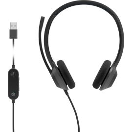 HEADSET 321 WIRED SINGLE CARBON BLACK USB-A TEAMS QUALIFIED