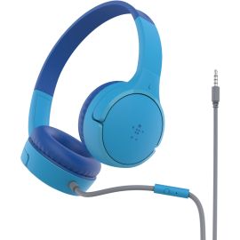 KIDS HEADPHONES WIRED BLUE