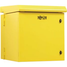 INDUSTRIAL WALLMOUNT RACK 12U ENCLOSURE 23IN DEEP NEMA 3R YELLOW