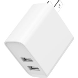 15.5W FAST PD CHARGER 2 X USB-A WHITE