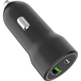 20W FAST CAR CHARGER 1 X USB-C 2 X USB-A WHITE