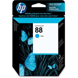 NO 88 VIVERA CYAN INK CART 9ML 625PG FOR OFFICEJET PRO K550 K8600