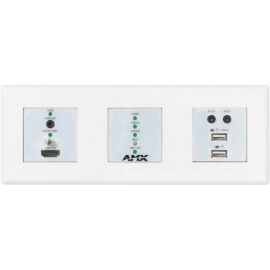 AMX N2600 DECODER WALL PLATE DECORA STYLE 4K60 4:4:4