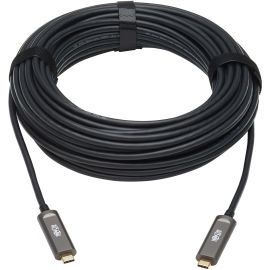 10M USB C FIBER ACTIVE OPTICS CABLE DATA ONLY USB 3.2 M/M BLACK