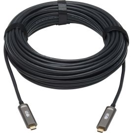 15M USB C FIBER ACTIVE OPTICS CABLE DATA ONLY USB 3.2 M/M BLACK