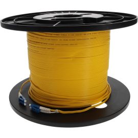 LC M/M PATCH CBL 107M YELLOW OS2 RISER FIBER