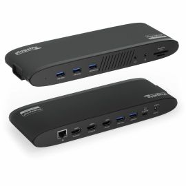 PLUGABLE TRIPLE DISPLAY DOCK USB-C DOCK 3X DISPLAY 100W CHARGING