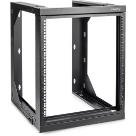 12U WALL MOUNT NETWORK RACK SOLIDRACK-BLACK