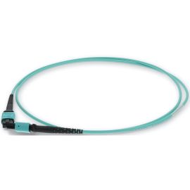 MPO F/F PATCH CBL 6M AQUA OM4 RISER TAA FIBER