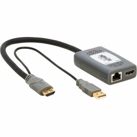 HDMI OVER CAT6 PIGTAIL RECEIVER WITH REPEATER 4K 60HZ 4:4:4 230FT