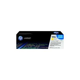 HP 125A (CB542A) Original Standard Yield Laser Toner Cartridge - Single Pack - Yellow - 1 Each