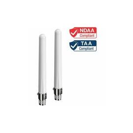 TRENDnet 4/6 dBi Surge Outdoor Dual Band Omni Antenna Kit; Replaceable Surge Protection Fuse; TEW-AO46S