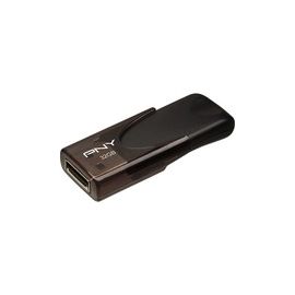 PNY 32GB ATTACH 4 USB 2.0 FLASH DRIVE